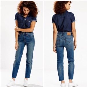 Levi’s Wedgie Fit White Oak Cone Denim